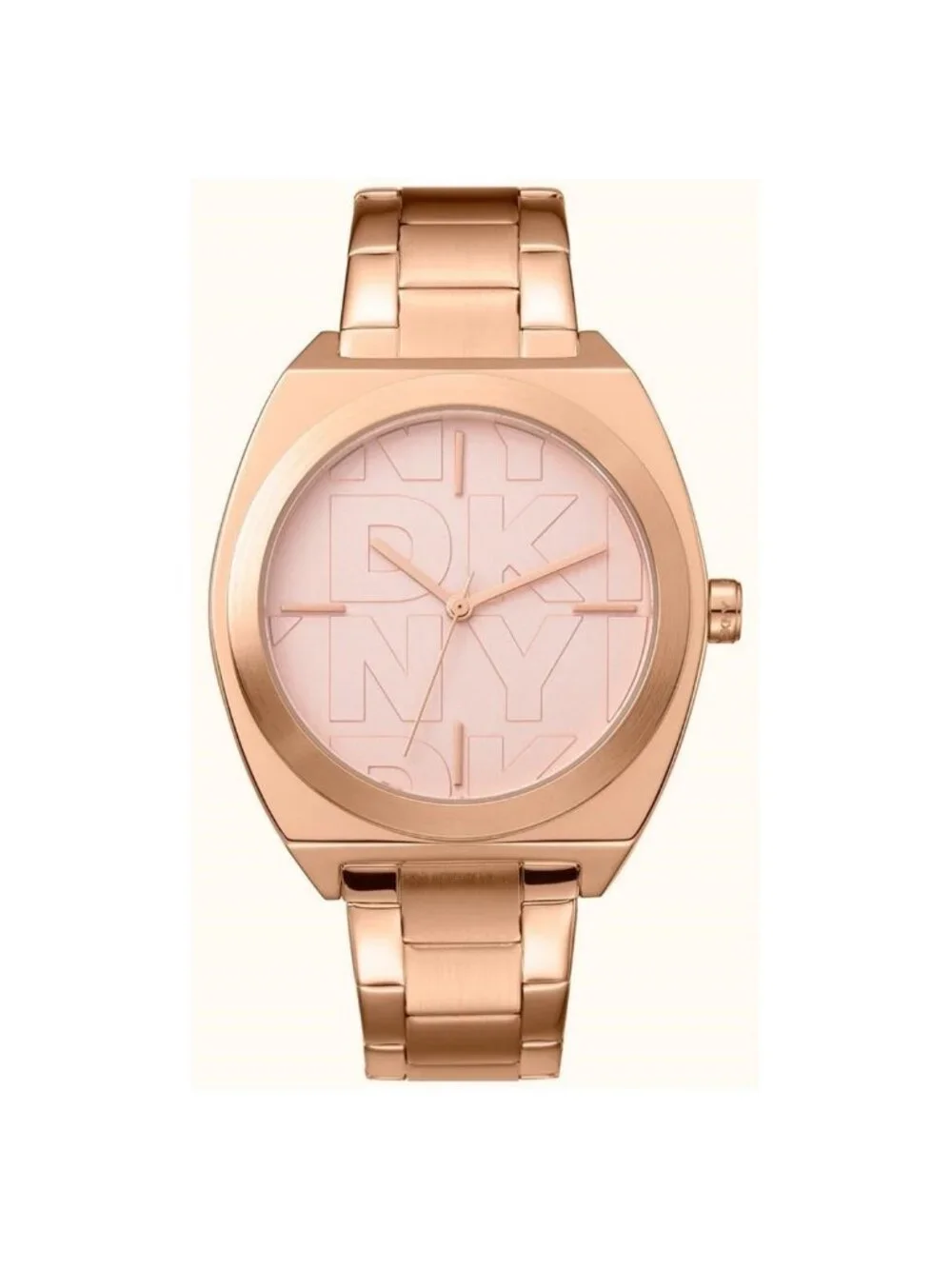 NWT DKNY Fashion Rose Gold-tone Dial Ladies Watch